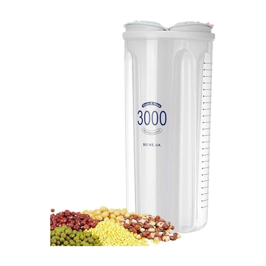 Airtight Food Container 3L Large Capacity Food Storage Box for Kitchen Pantry Fridge Meal Prep and Fresh Keeping