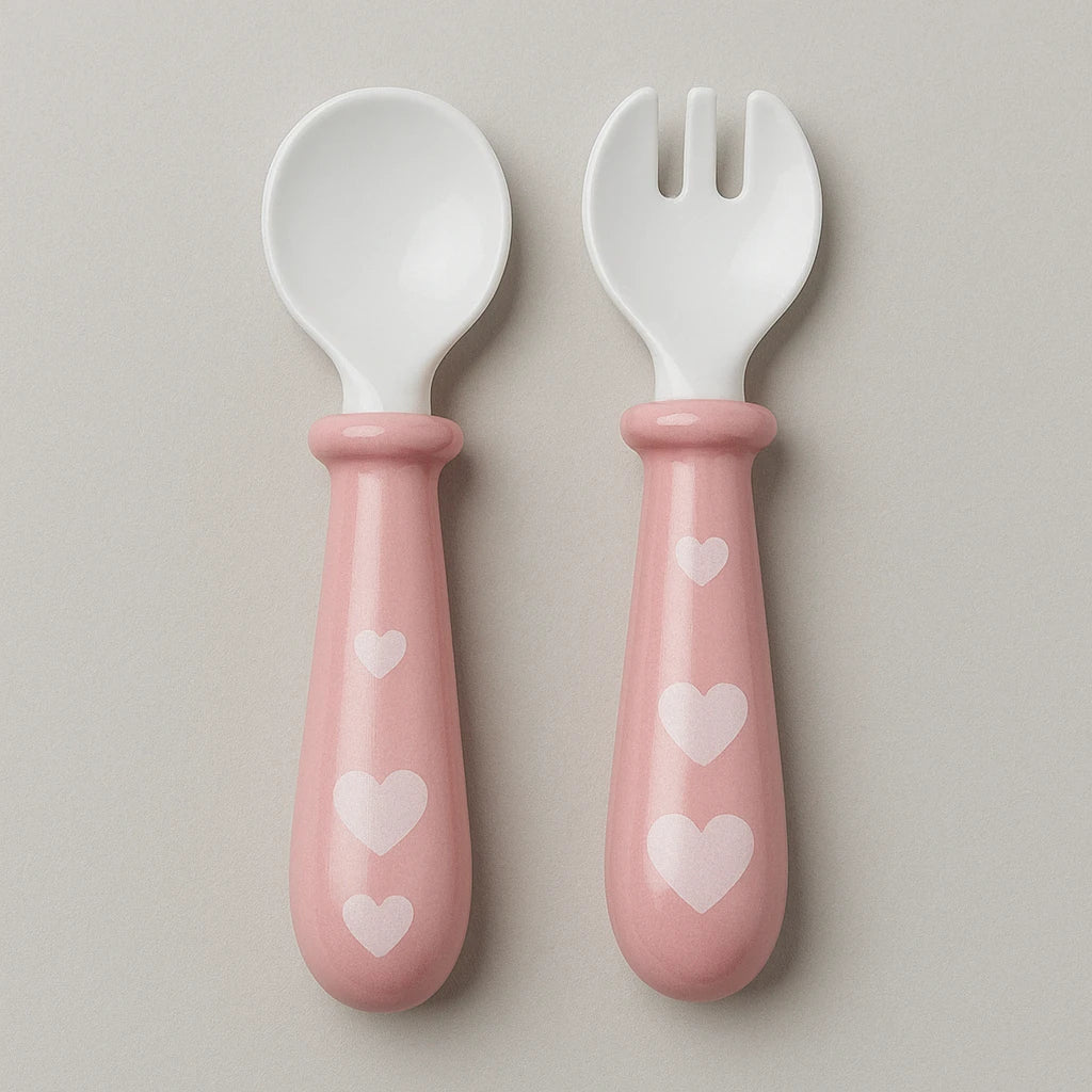 2 Pieces Baby Cutlery Set