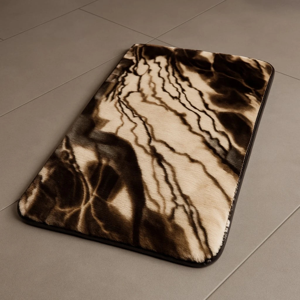 Modern Marble Design Carpet  – 80×50 cm - Image 4