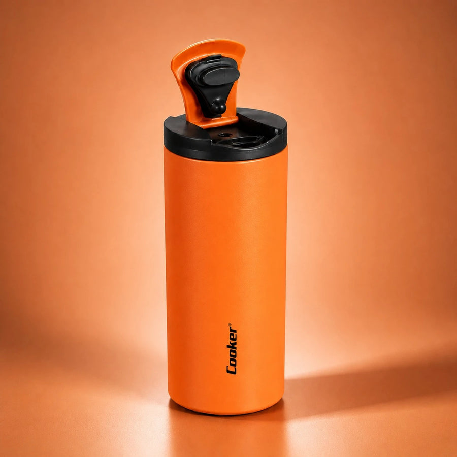 Cooker Thermos Stainless Steel Travel Mug Thermos Vacuum Insulated Coffee Tumbler BPA Free 400ML