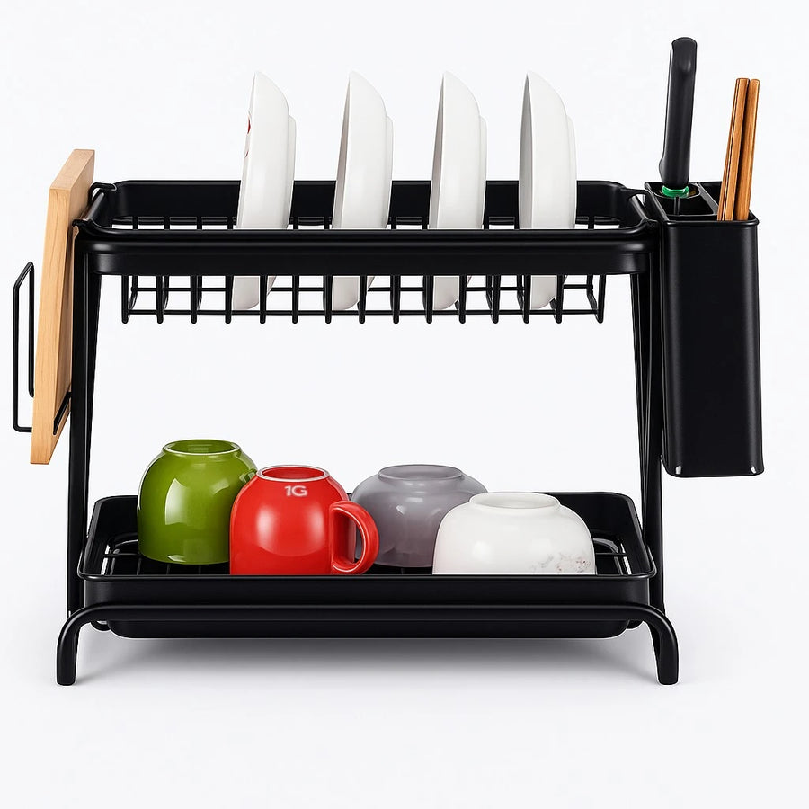 2-Tier Dish Drying Rack