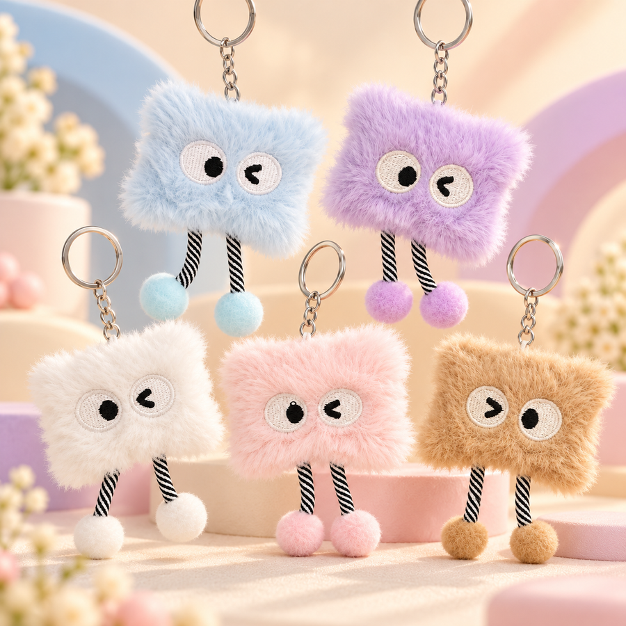 Fluffy Sound Keychain