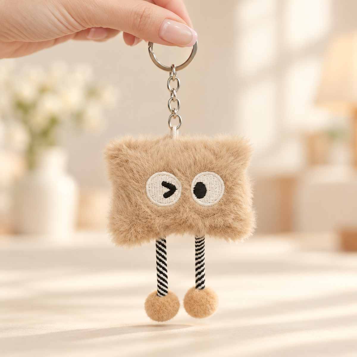 Fluffy Sound Keychain
