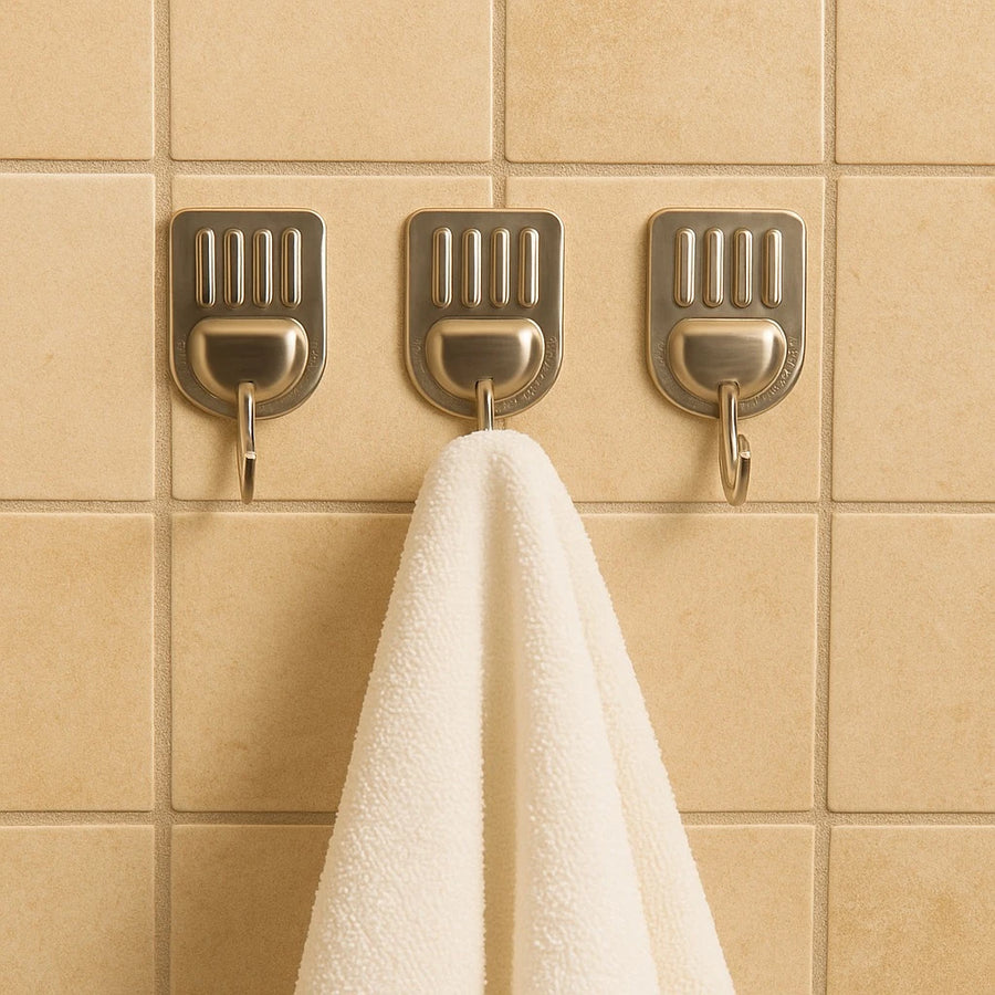 Set Of 3 Adhesive Hooks