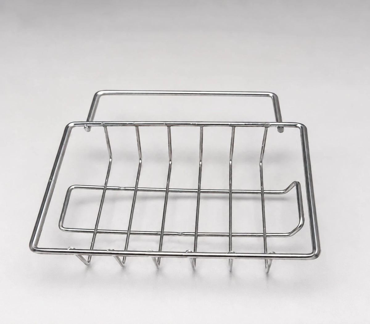 Adjustable Faucet Sponge Holder Kitchen Sink Organizer Rack Stainless Steel Drain Basket Storage - Image 3