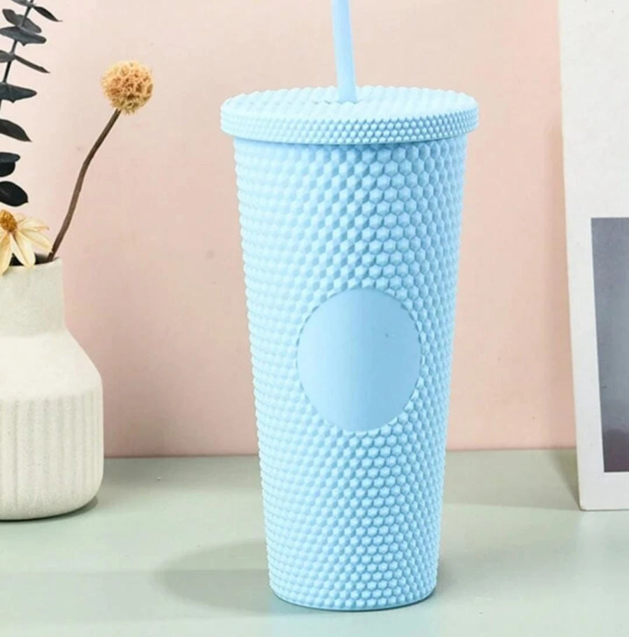 Plastic Cup With Straw