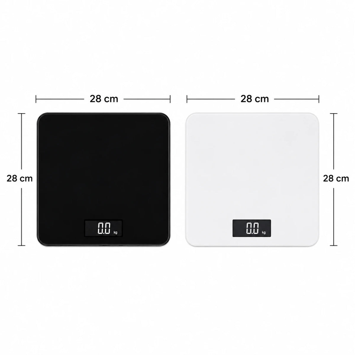 Bathroom Digital Body Weight Smart Scale Glass BMI Analyzer White Electronic Scale