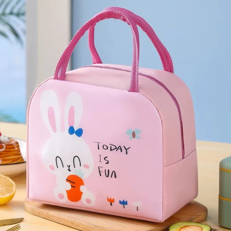 Kids Cartoon Insulated Lunch Bag - Image 5