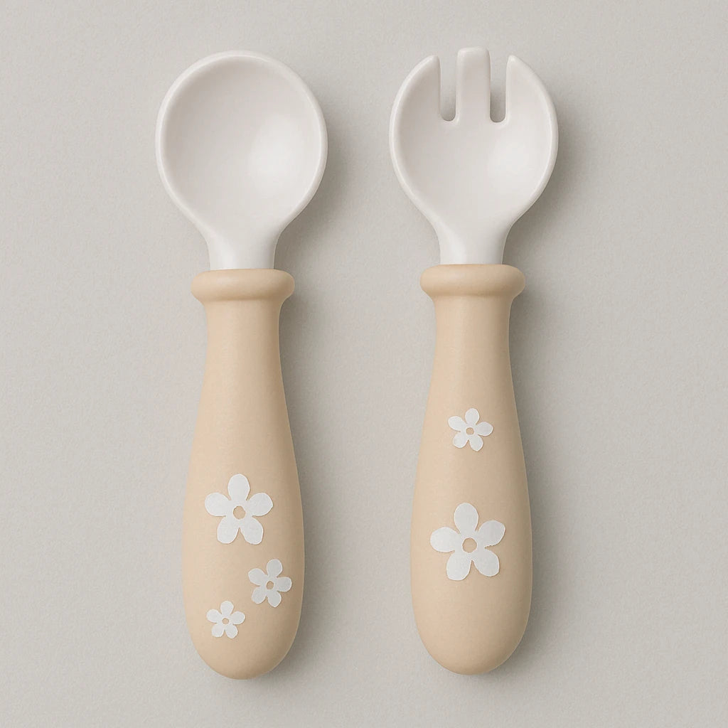 2 Pieces Baby Cutlery Set