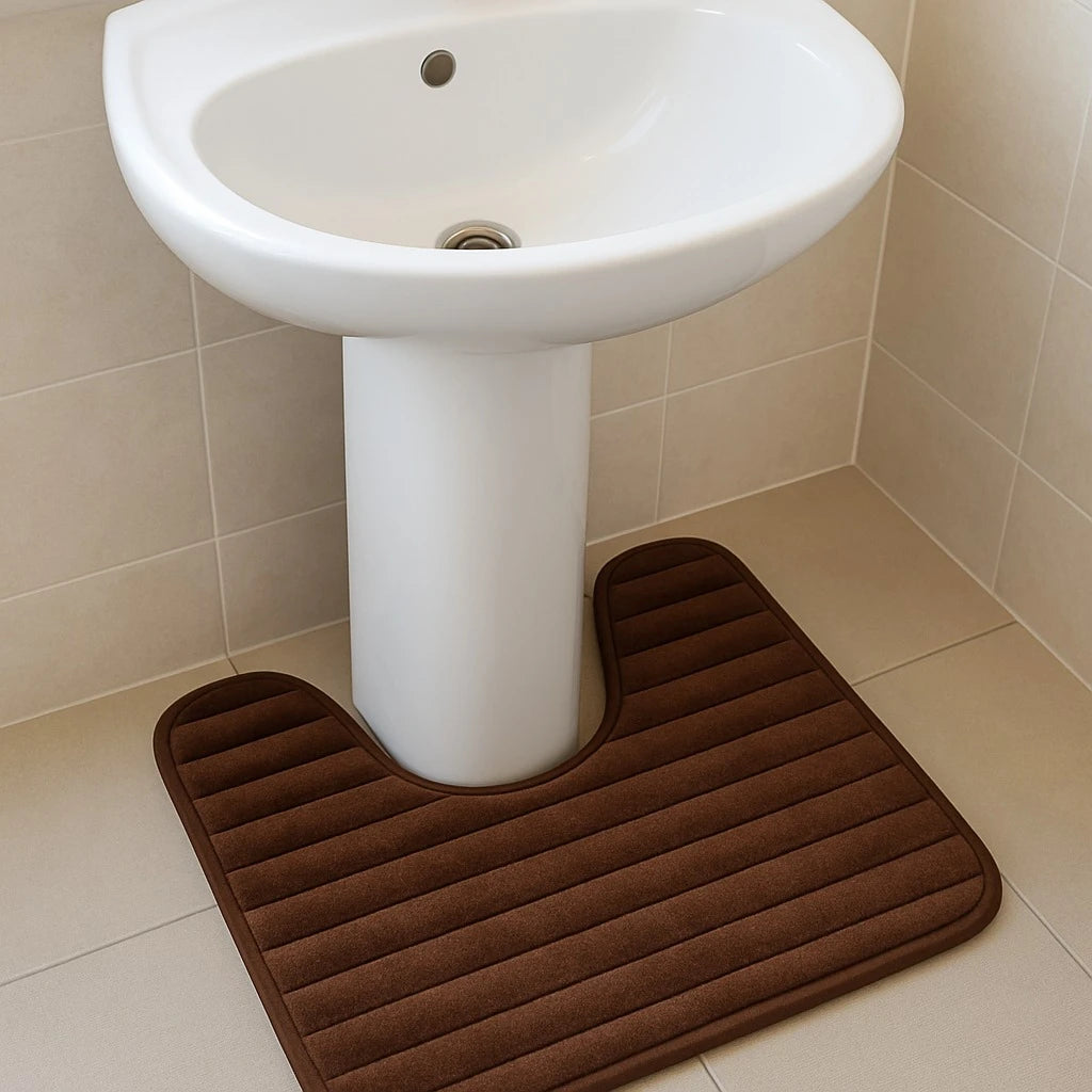 Set of 2 Ribbed Bath Mats - Image 3
