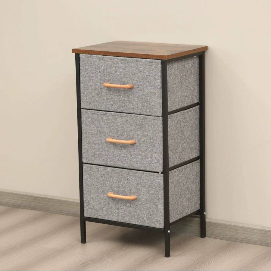 3 Drawer Fabric Storage Organizer