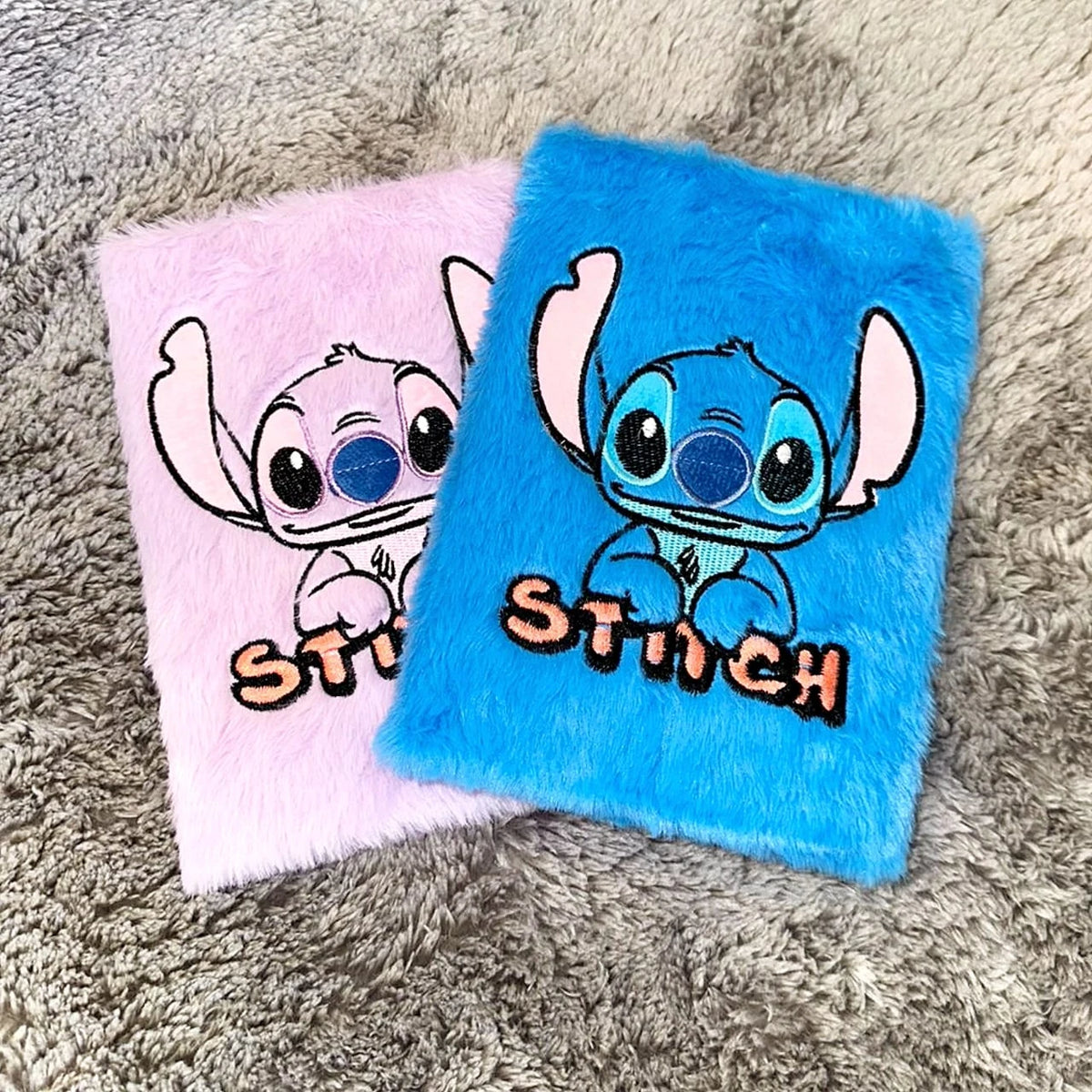 Plush Stitch Notebook A5 Size – Suitable for Traveling, Easy to Carry - Image 2