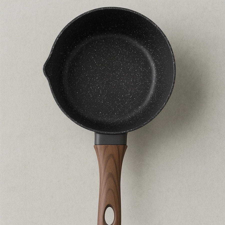 Non Stick Saucepan 16cm Cooking Pot for Sauce Soup Milk Kitchen Cookware