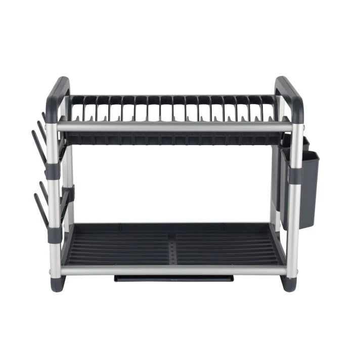 2 Tier Aluminium Dish Rack