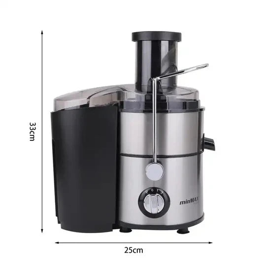 MINMAX Stainless Steel Juicer Extractor 500W, 2-Speed