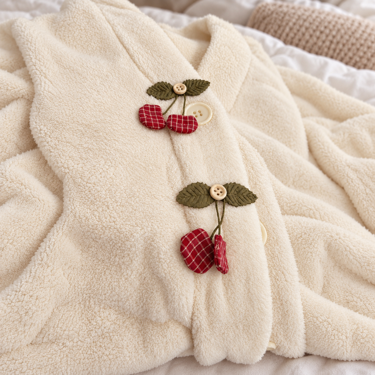 Warm Two Piece Winter Pajama Set