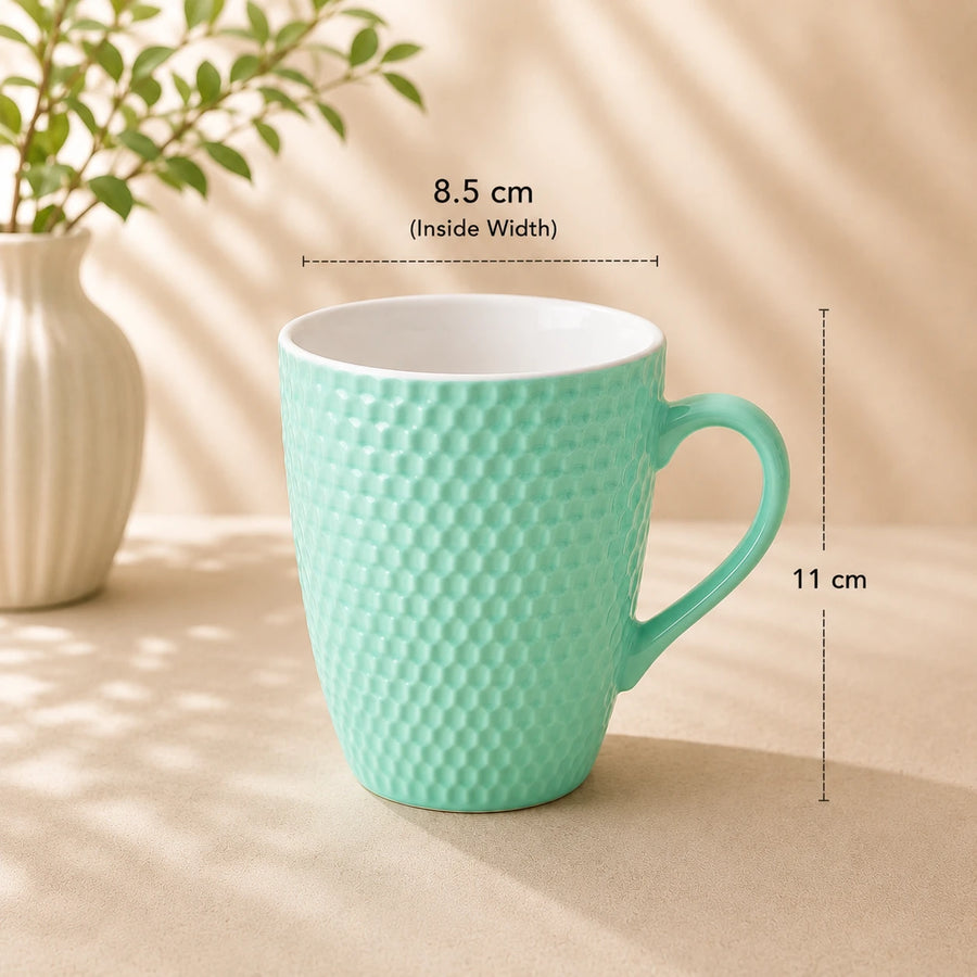 Ceramic Mug Textured Coffee Mug Tea Mug Pastel Color Ceramic Cup