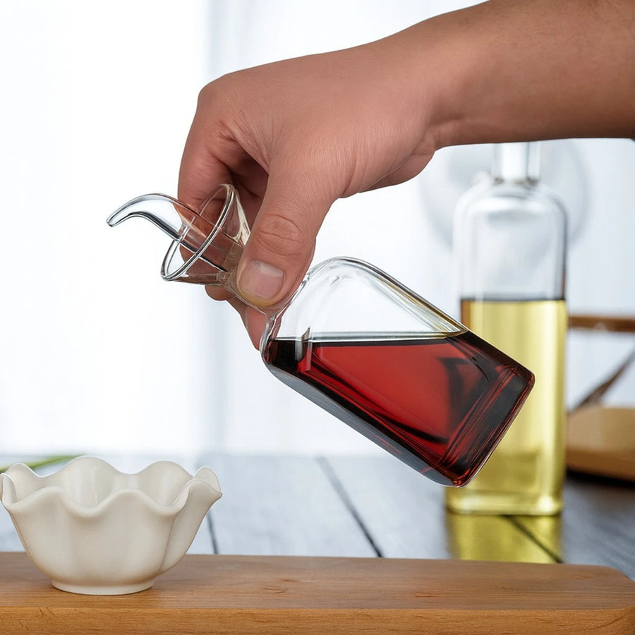 Clear Glass Oil & Vinegar Dispenser – 250ml