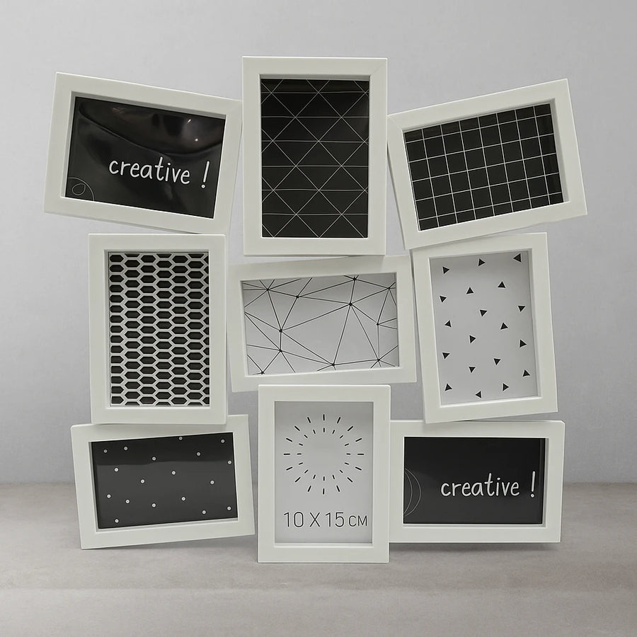 Multi Photo Frame Collage Wall Decor Family Picture Frame Memories Display Frame Modern Home Photo Gallery Frame