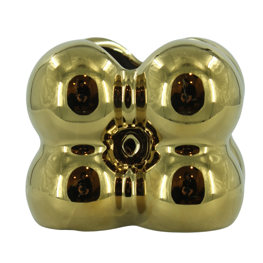 Gold Bubble Fruit Forks