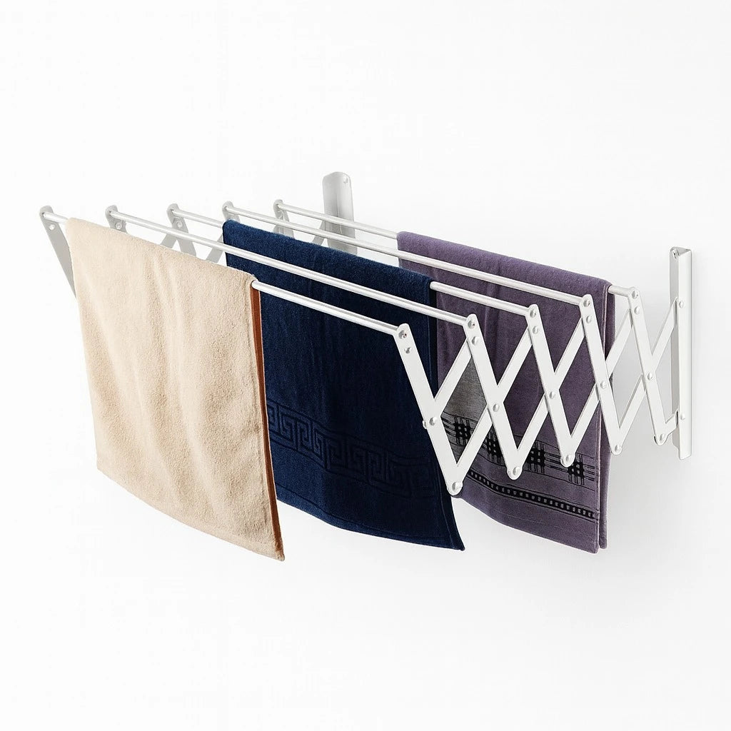 Iron Wall Mounted Extendable Drying Rack