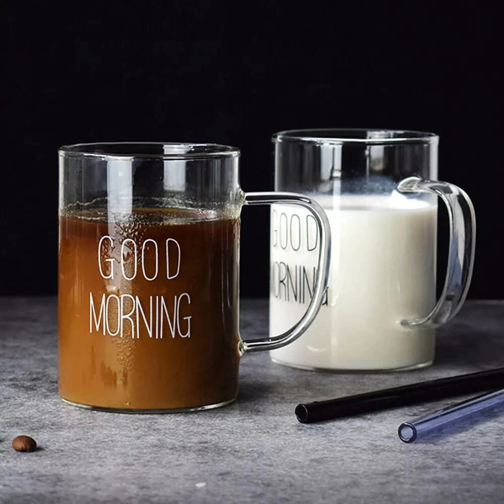 Good Morning Glass Mug - Image 2