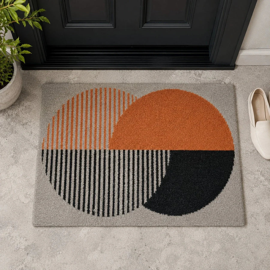 Welcome Non Slip Dirt-Trapper Entrance Doormat