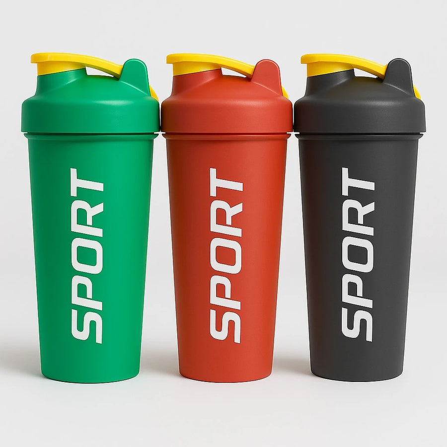 Sport Shaker Bottle Protein Mixer Gym Sports Fitness Water Bottle Leakproof Drinking Cup