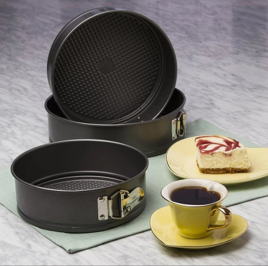 3 Pieces Springform Pan Set