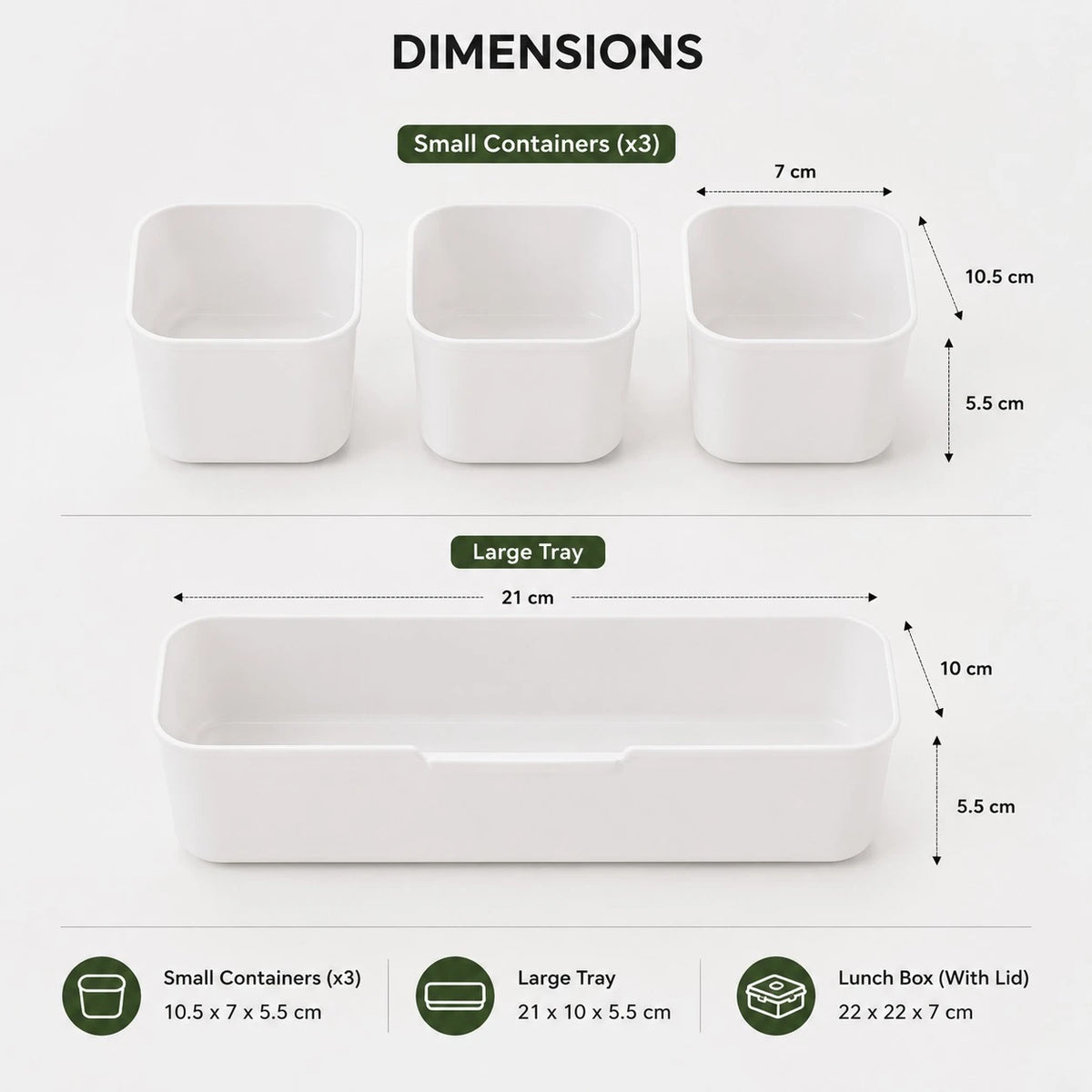 Lunch Box Meal Prep Food Storage Container Bento Box Organizer Portable Food Carrier Compartment Lunch Box Snack Container School Office Picnic Storage Box - Image 3