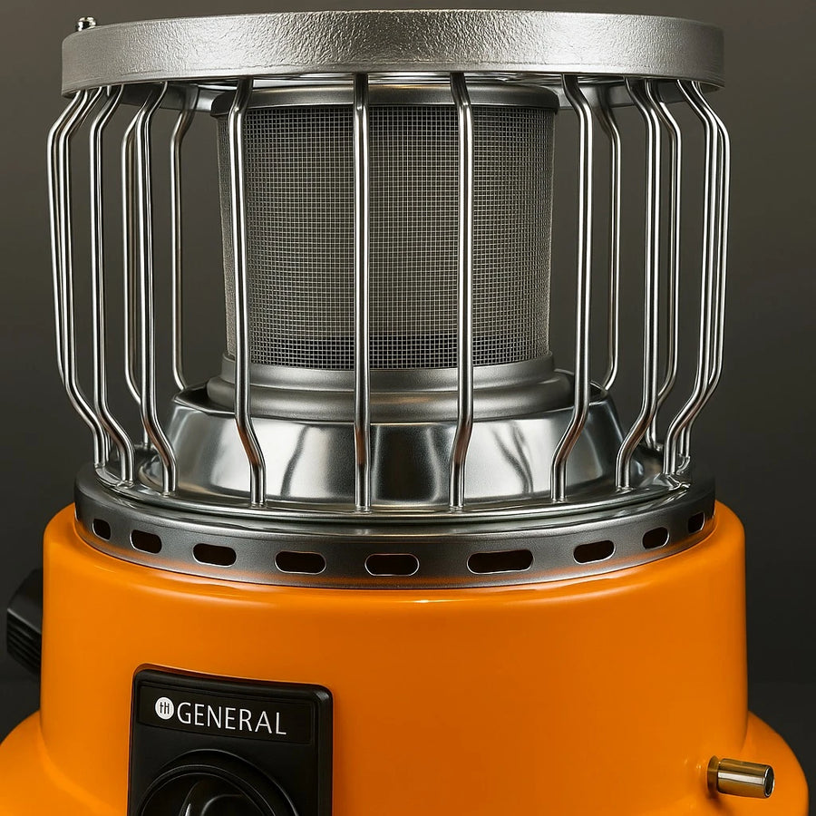 GENERAL 2 in 1 Portable LPG Gas Heater & Cooking Stove