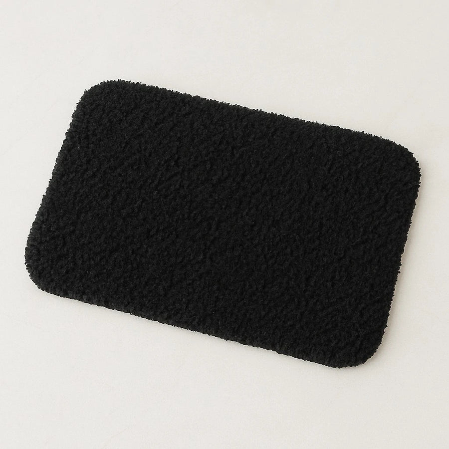 Shaggy Microfiber Bath Mat