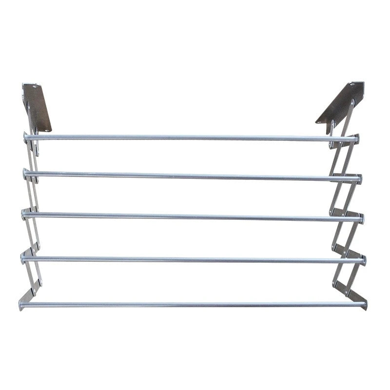 Aluminum Wall Mounted Extendable Drying Rack