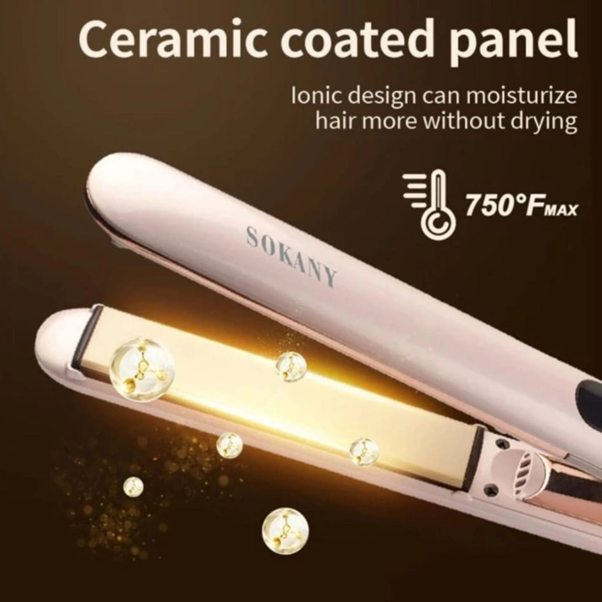 LCD Hair Straightener Pro hair styler