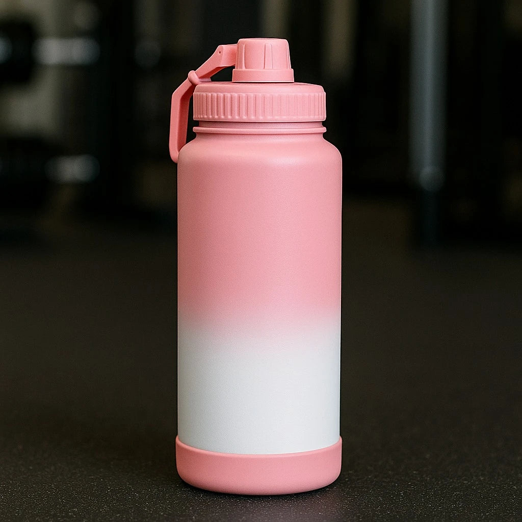 Stainless Steel Thermos Bottle 1200ml with Tea Infuser – Vacuum Insulated Leak-Proof Sports & Gym Water Bottle for Hot & Cold Drinks