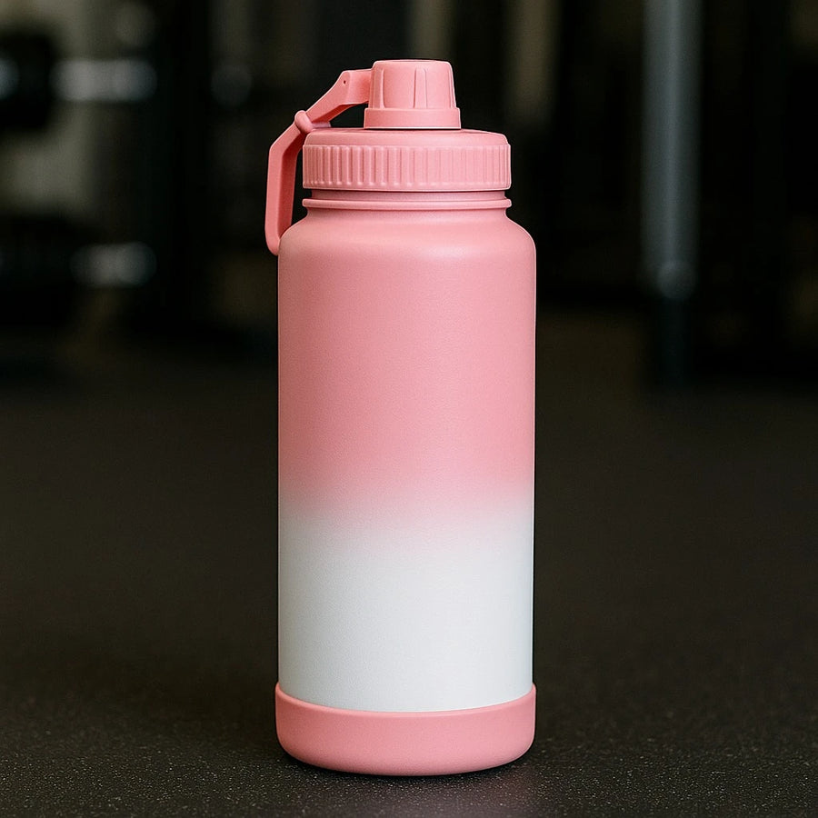 Stainless Steel Thermos Bottle 1200ml with Tea Infuser – Vacuum Insulated Leak-Proof Sports & Gym Water Bottle for Hot & Cold Drinks
