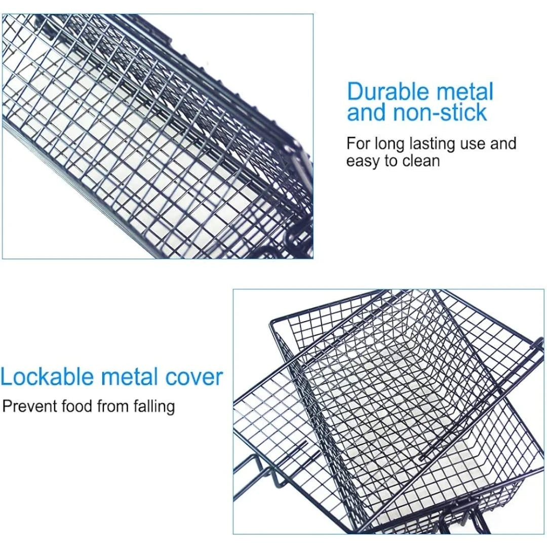 Nonstick Metal Grilling Rack BBQ Fries