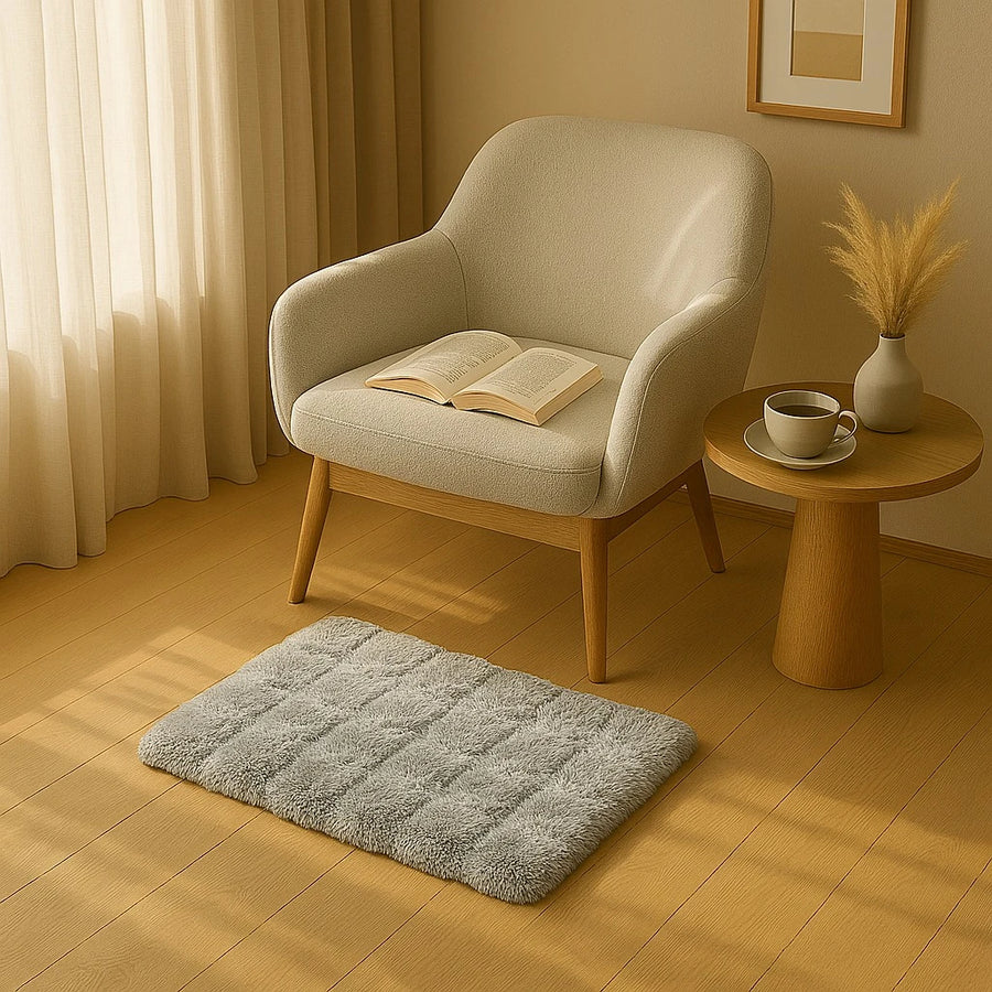 Luxury Bubble Plush Carpet 80×50 cm