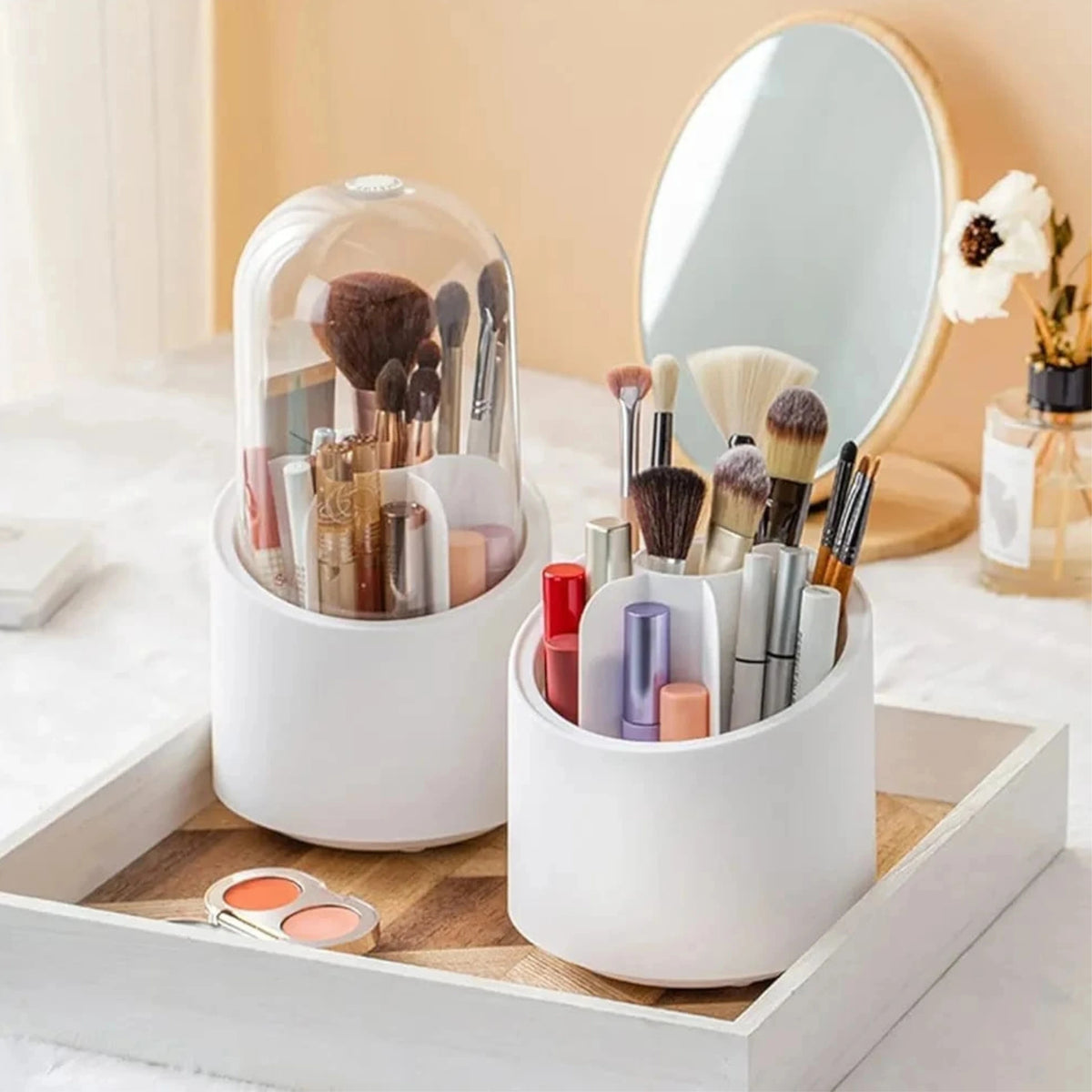 Rotating Makeup Brush Holder - Image 5