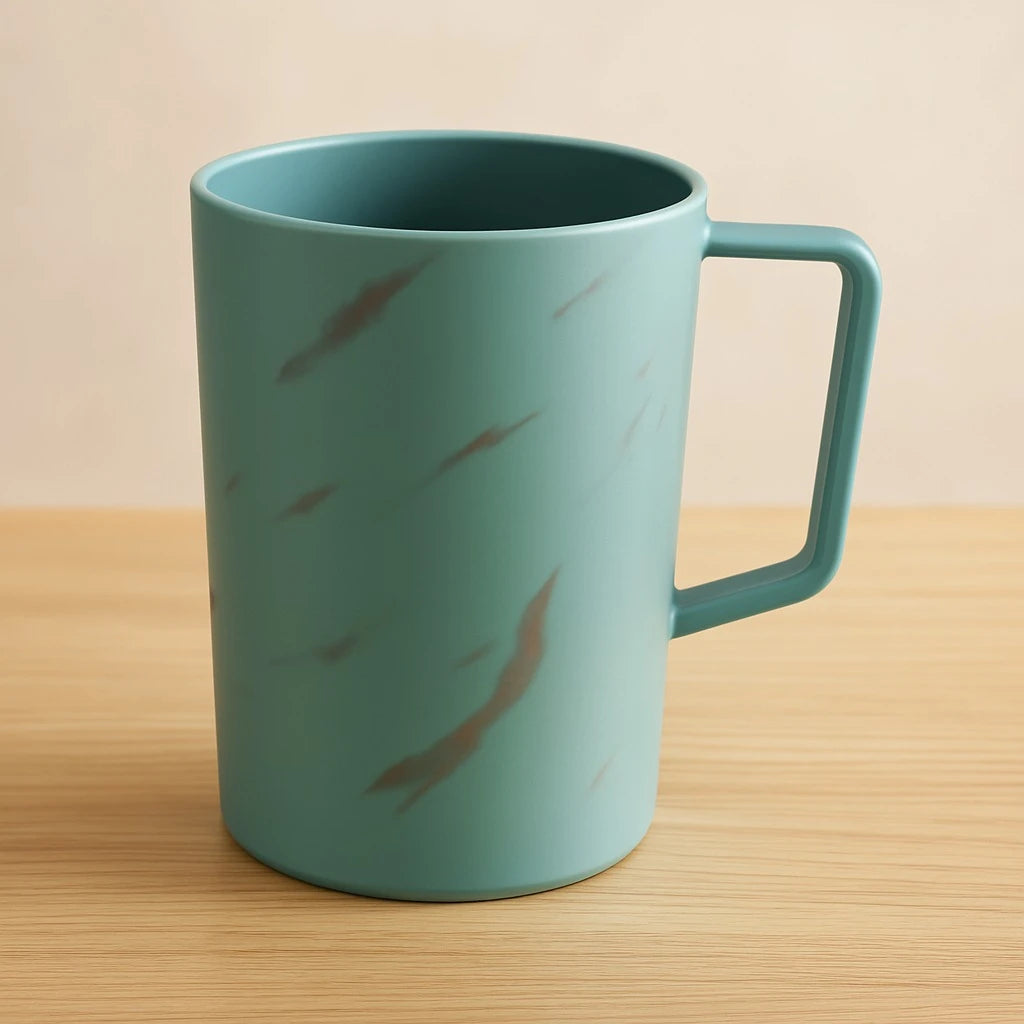 Non Breakable Marble Plastic Cup - Image 1