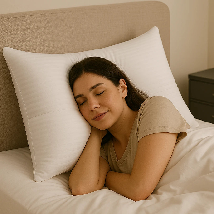Pillow Ultra Comfy Lightweight Sleeping Pillow Soft Support Bed Pillow Home Comfort Sleep65 × 45 cm