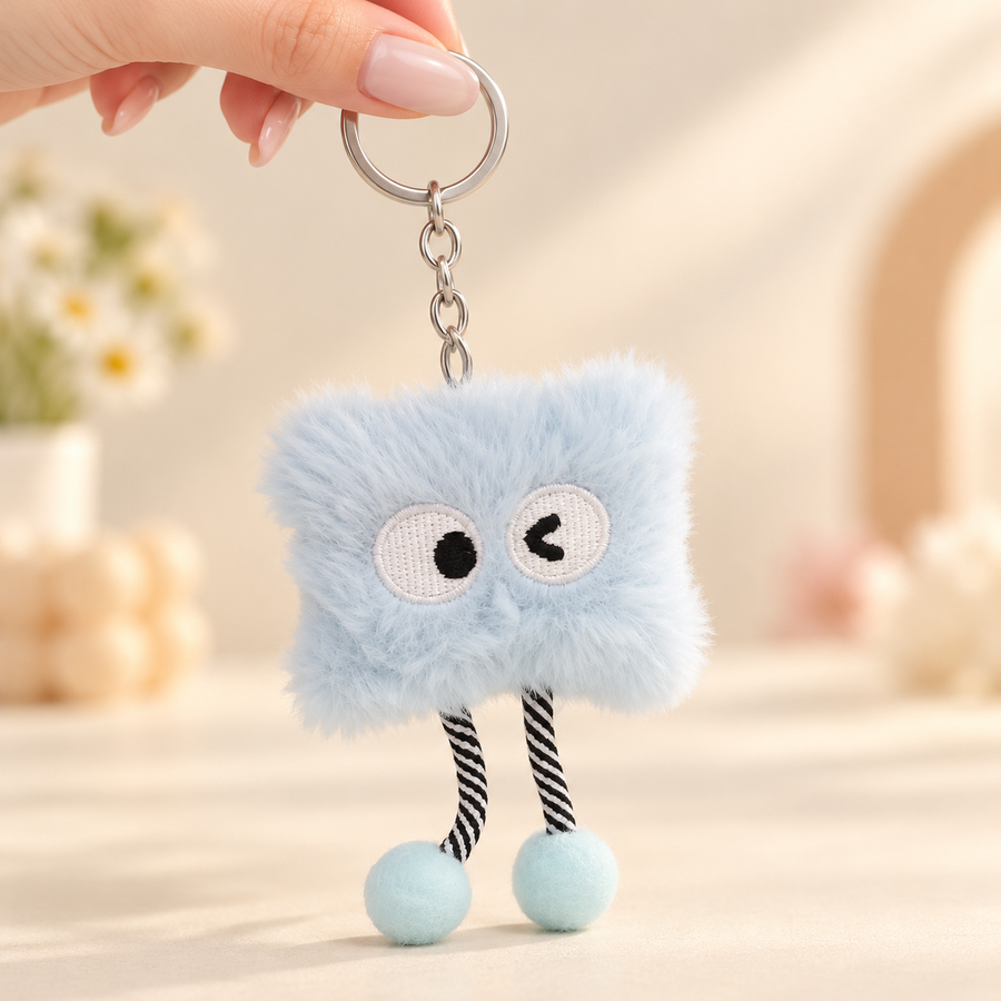 Fluffy Sound Keychain