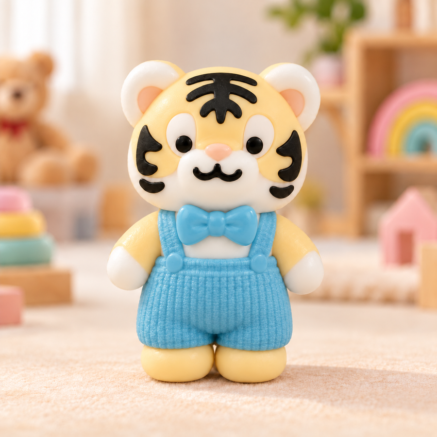 Cute Tiger Squishy Toy