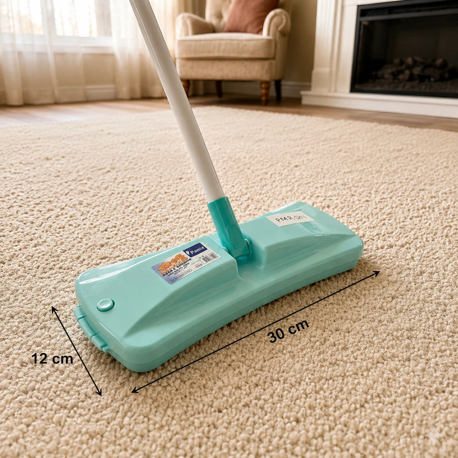 Handle Crumb Brush Manual Carpet Sweeper Multi-Roller Floor Cleaner