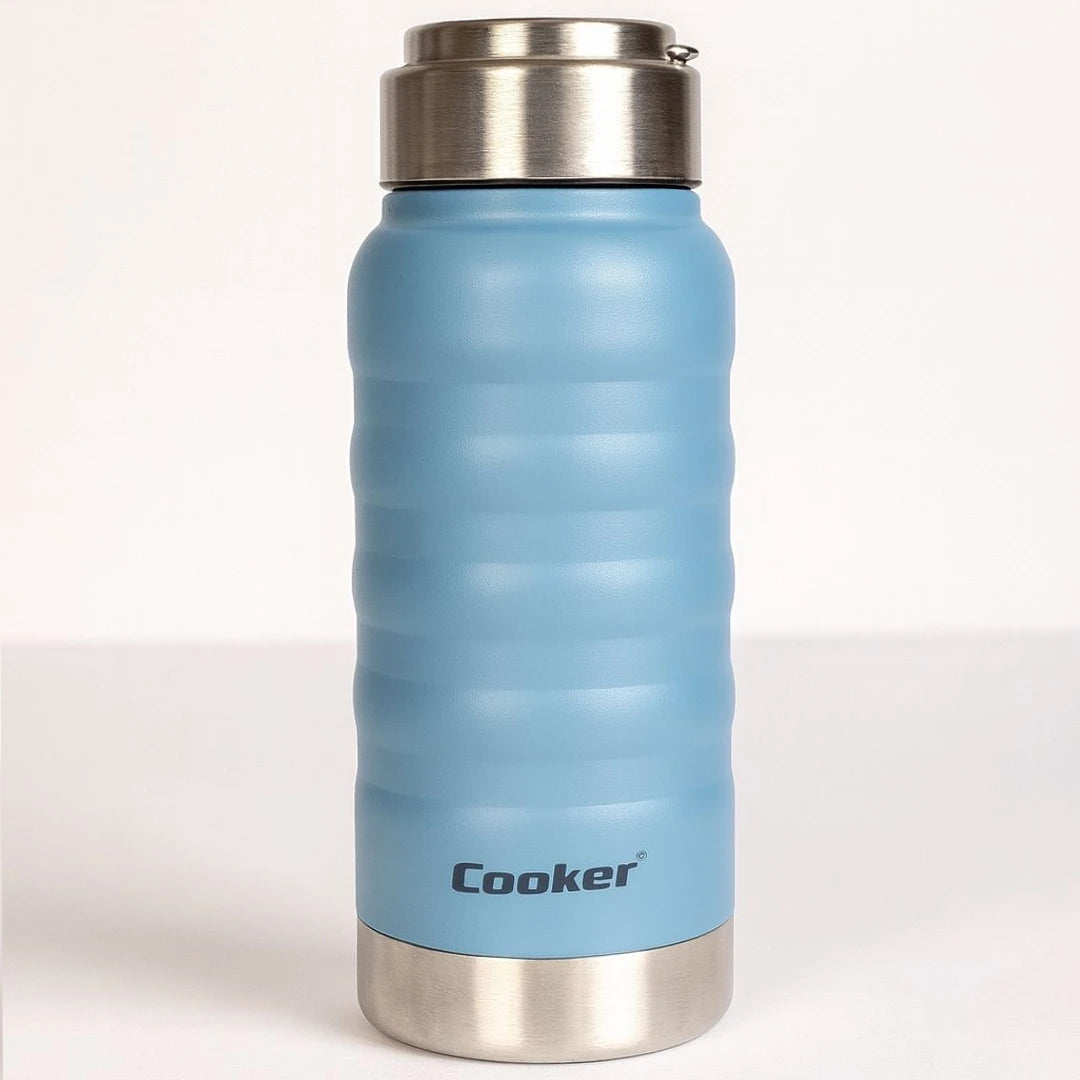 Cooker Thermos Stainless Steel Sport Vacuum Flask Thermal Water Bottle Double Wall Insulated BPA Free 400ML