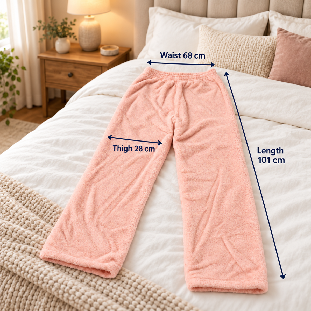 Warm Two Piece Winter Pajama Set