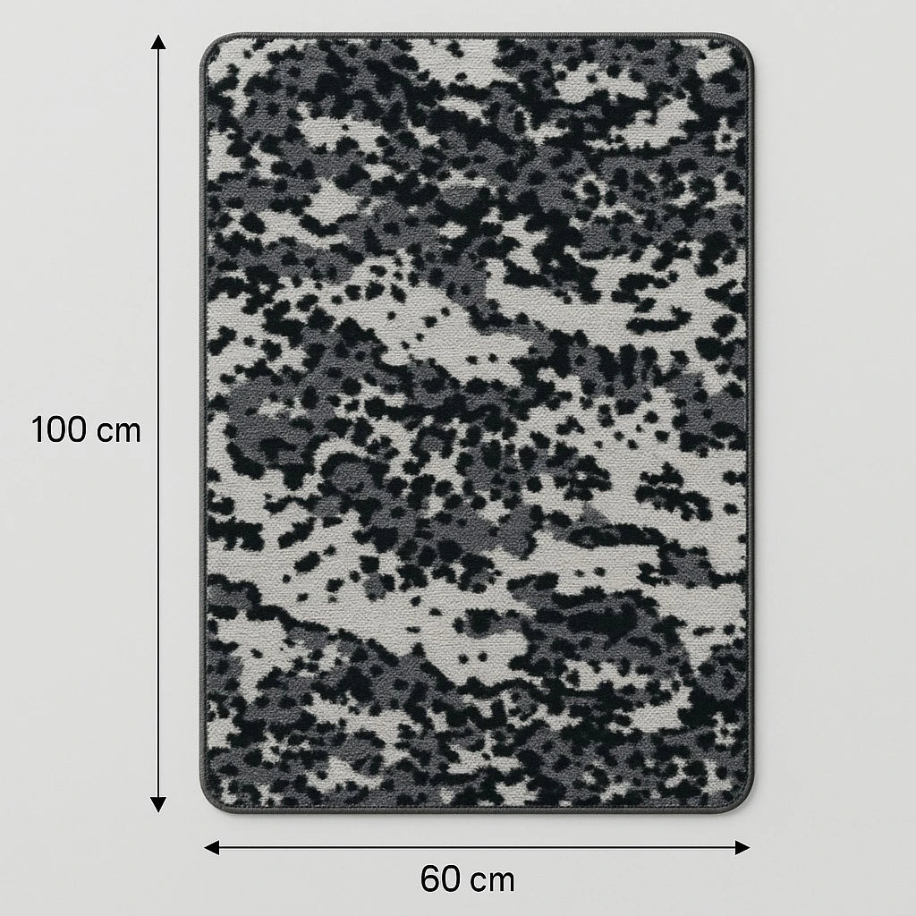 Modern Cow Pattern Carpet – 100×60 cm