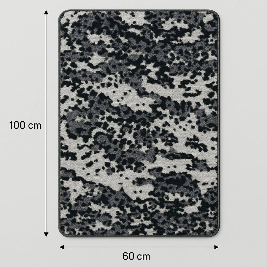 Modern Cow Pattern Carpet – 100×60 cm