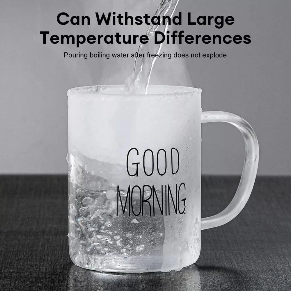 Good Morning Glass Mug - Image 5