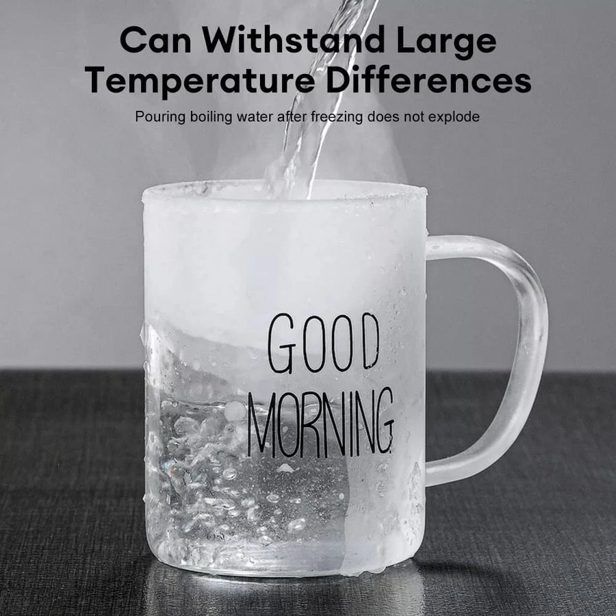 Good Morning Glass Mug